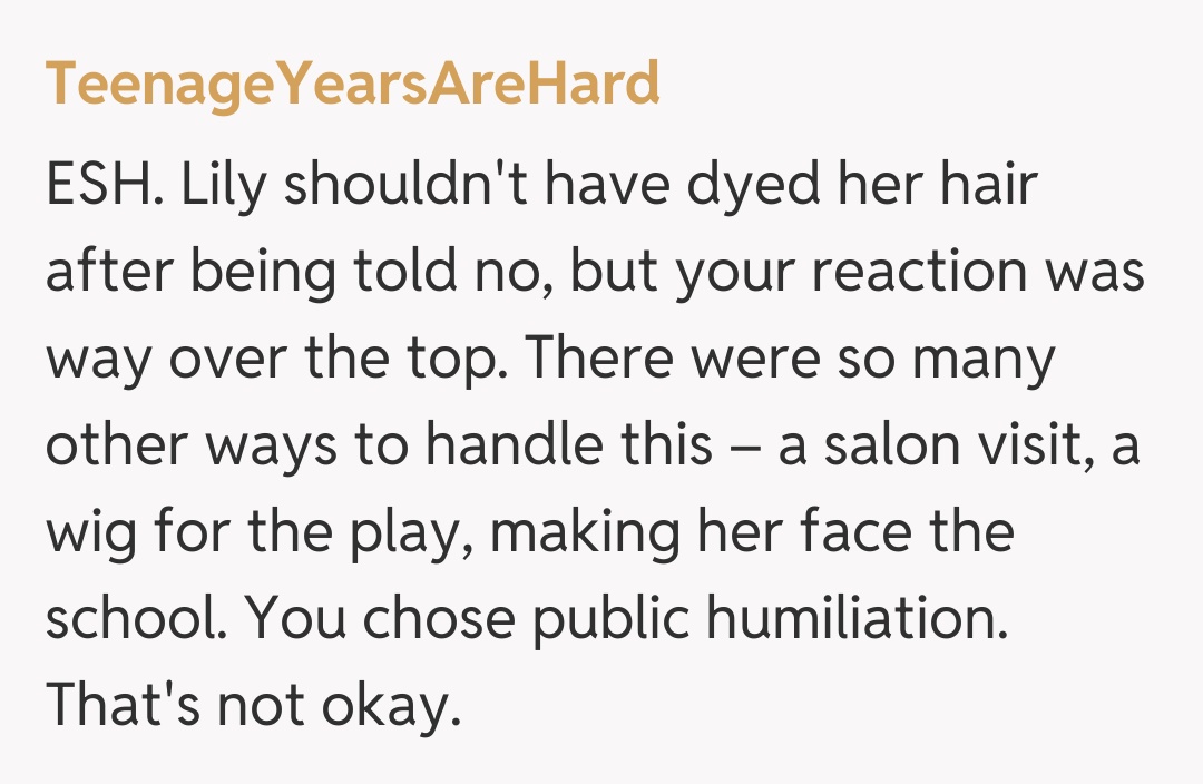 Comentariu de la TeenageYearsAreHard