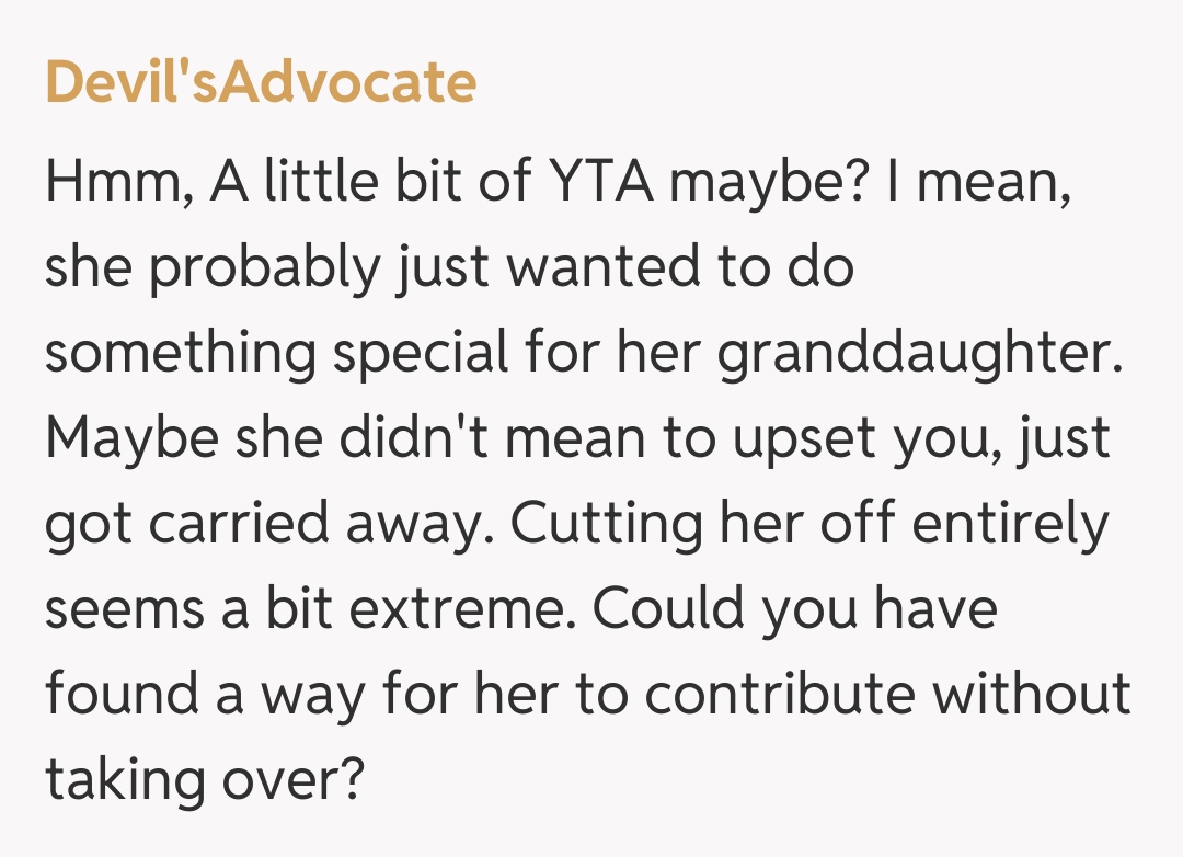 Comentariu de la Devil'sAdvocate