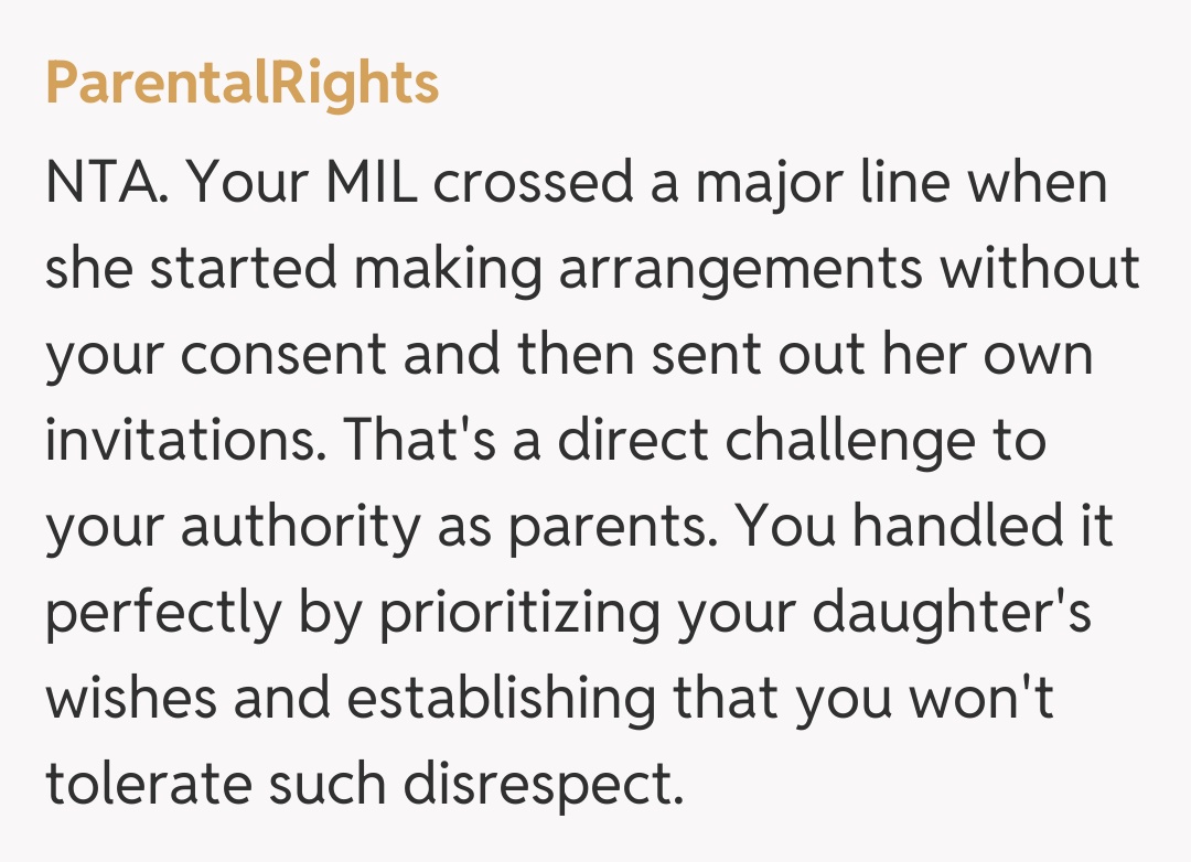 Comentariu de la ParentalRights
