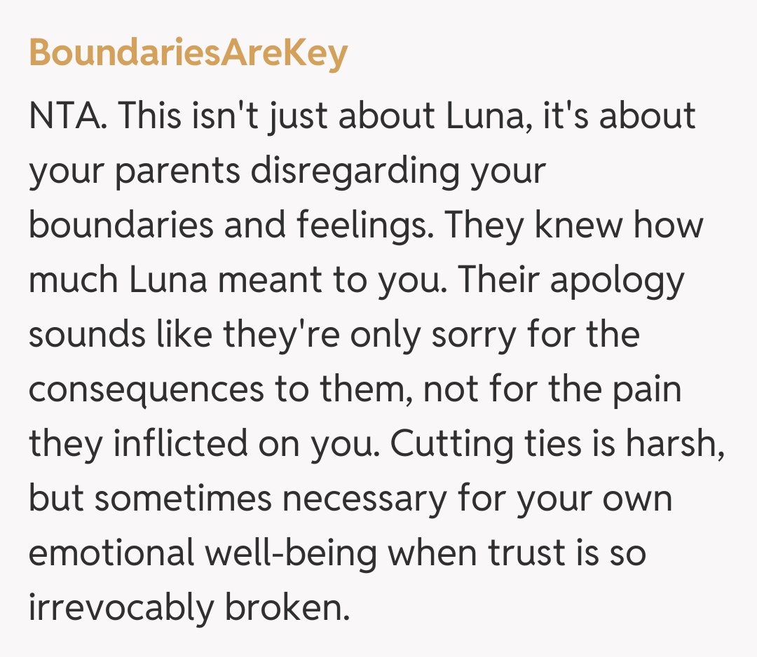 Comentariu de la BoundariesAreKey