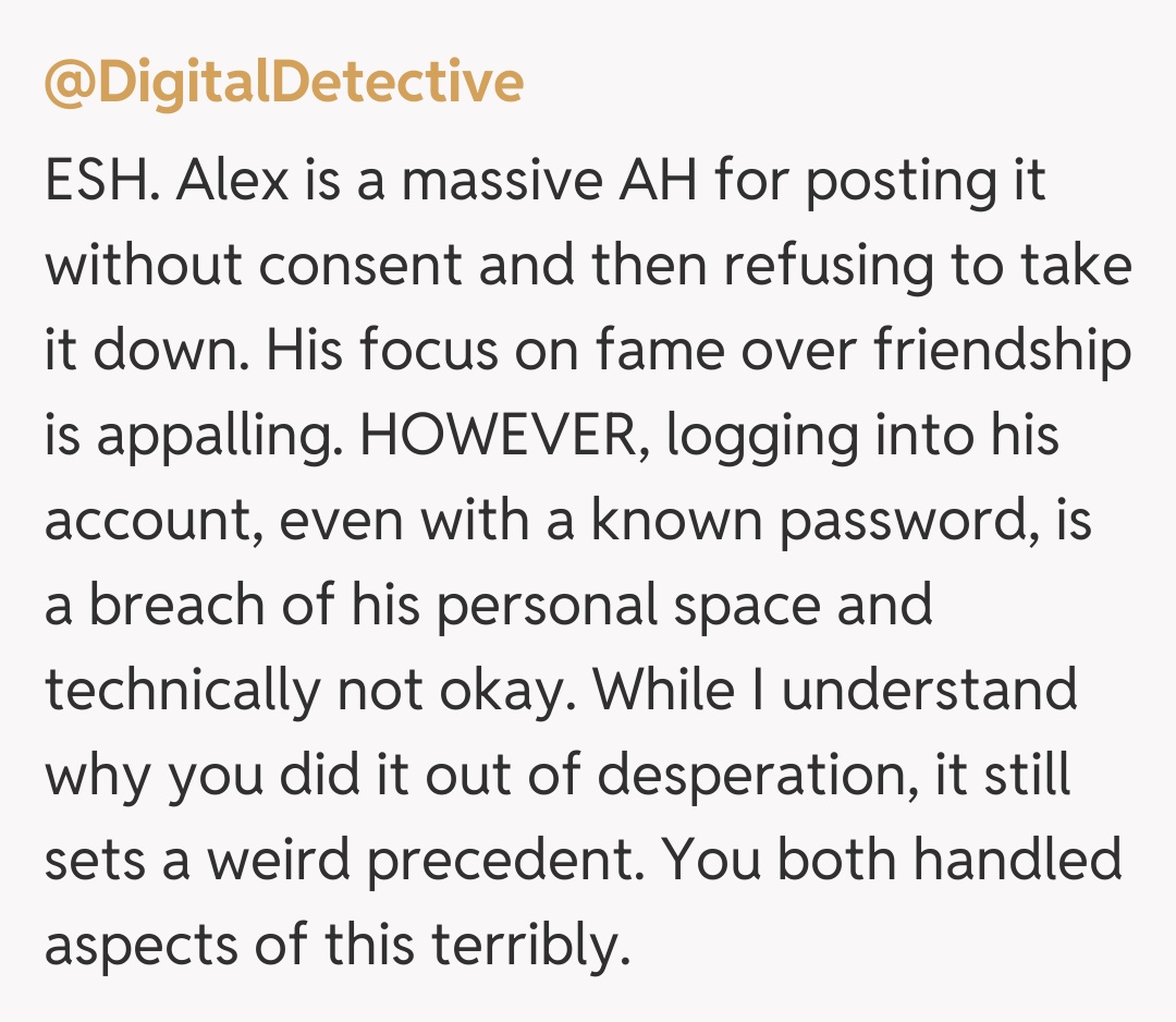 Comentariu de la @DigitalDetective
