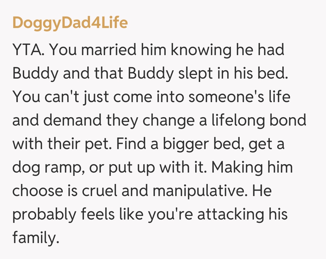 Comentariu de la DoggyDad4Life