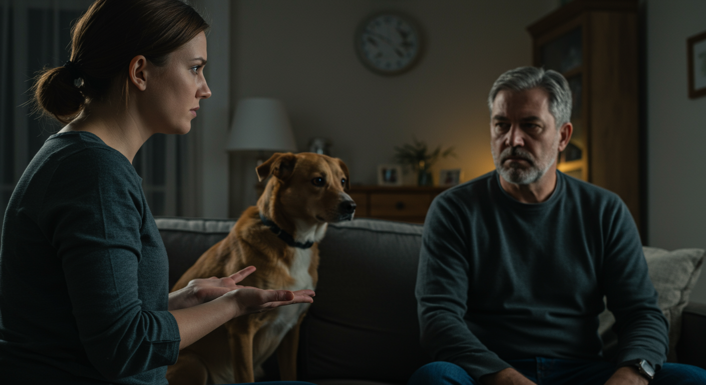 AITA for demanding my husband stop taking our dog to aggressive training classes — because he comes back with bruises and scars?