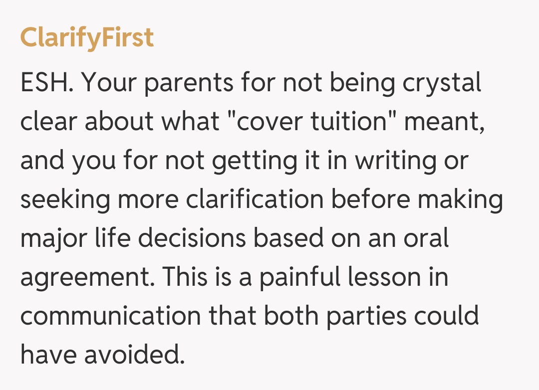Comentariu de la ClarifyFirst