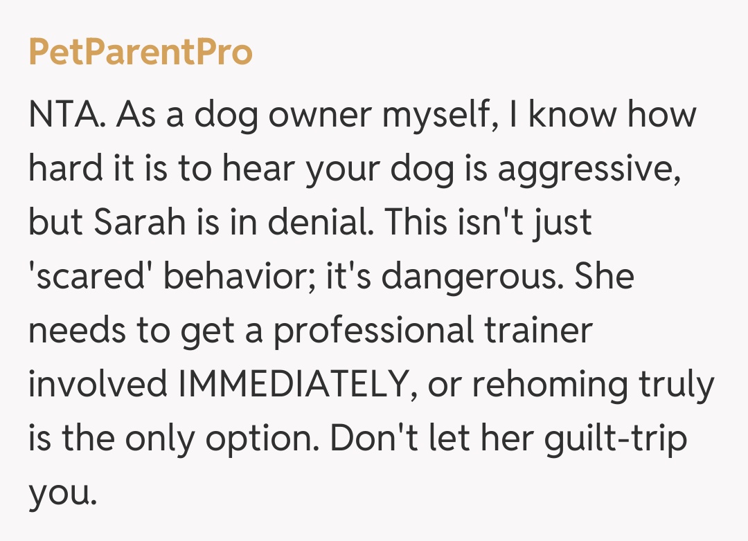 Comentariu de la PetParentPro