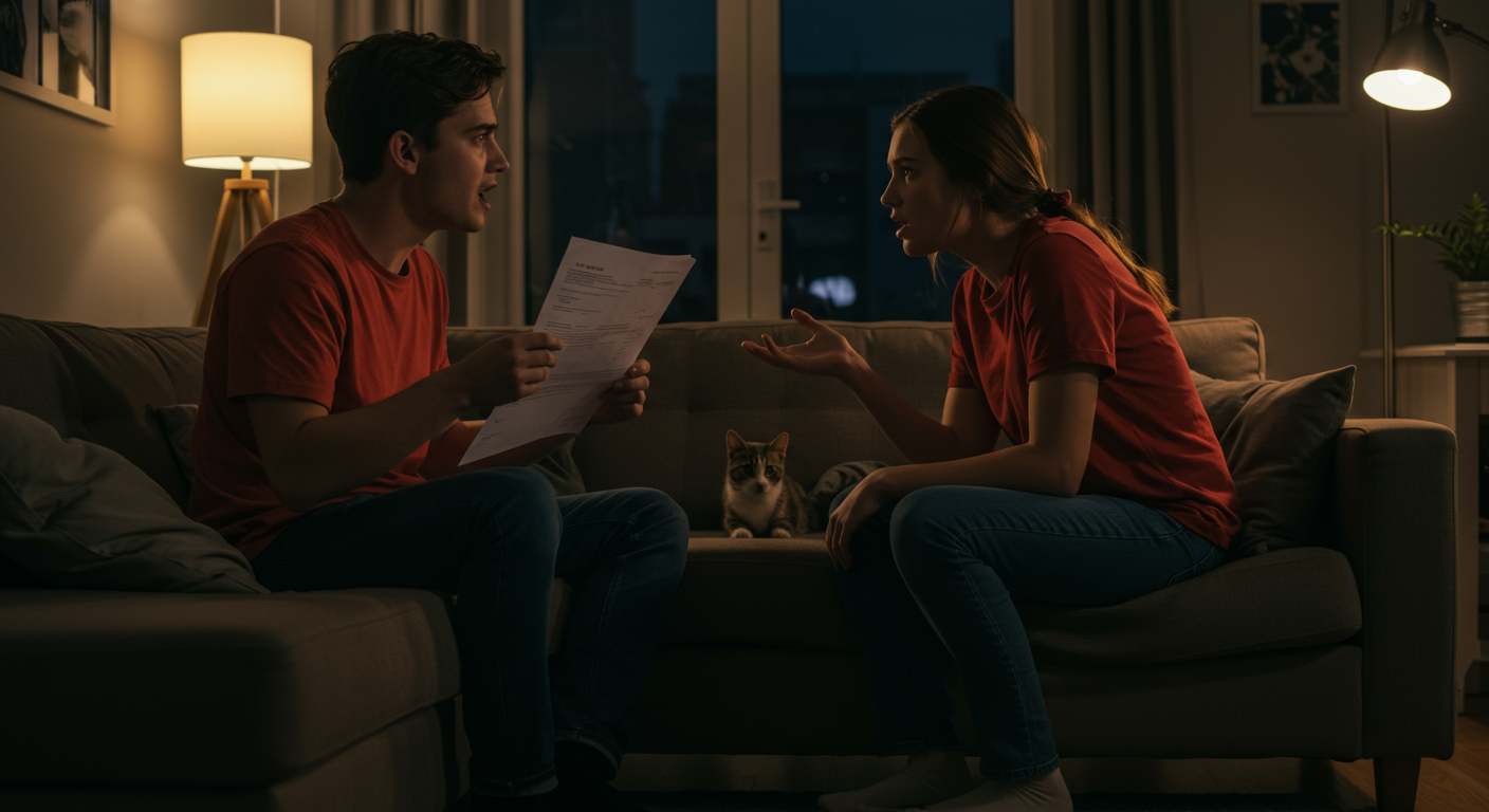 AITA for demanding we split the rent after my roommate secretly got a pet?