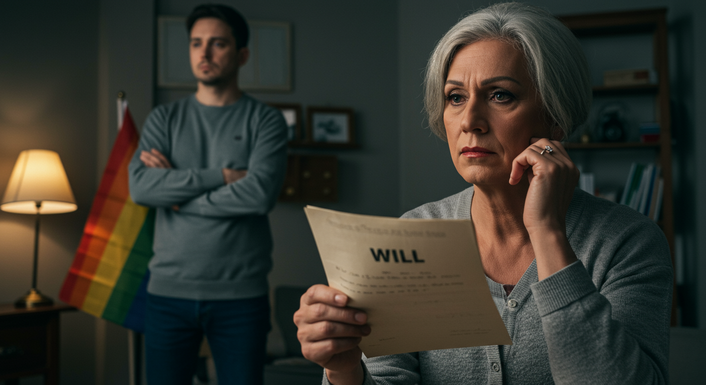 AITA for disinheriting my child because he refuses to acknowledge my gender identity?