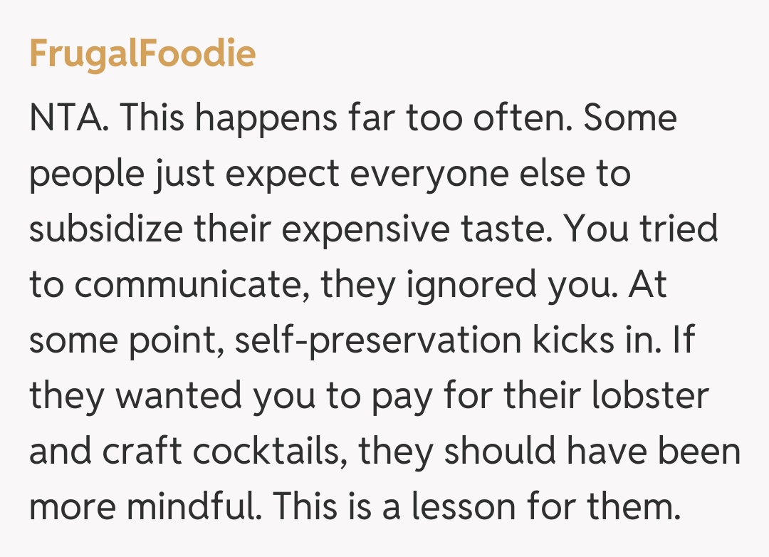 Comentariu de la FrugalFoodie