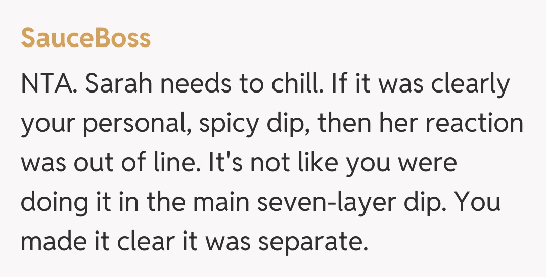 Comentariu de la SauceBoss