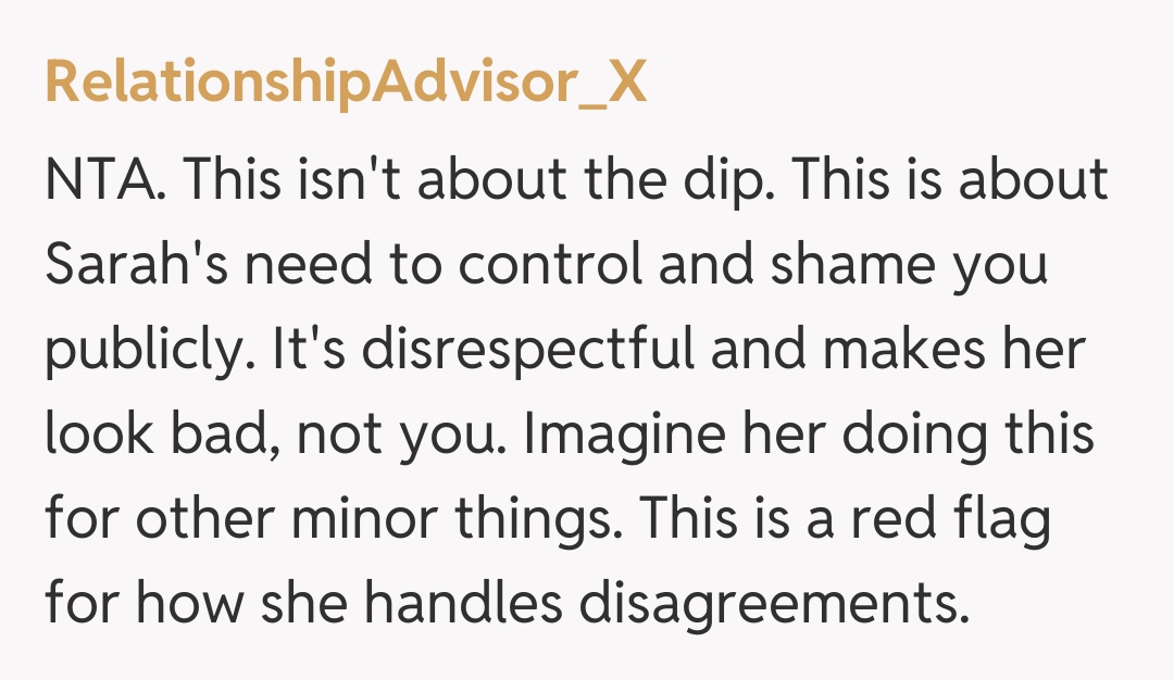 Comentariu de la RelationshipAdvisor_X