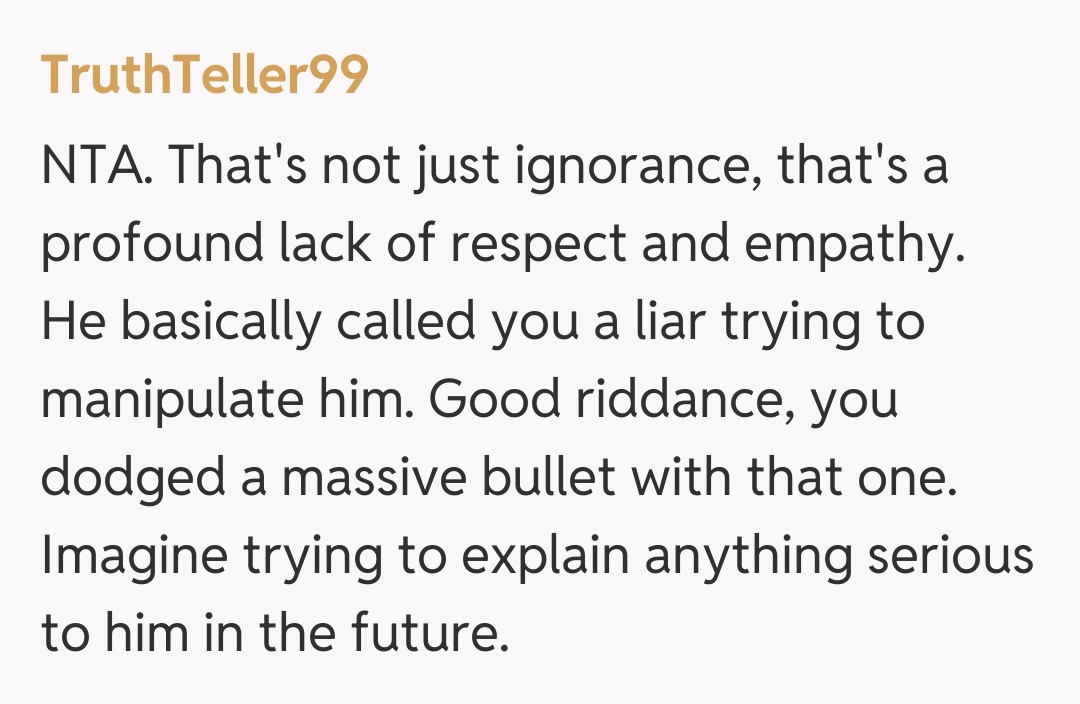 Comentariu de la TruthTeller99