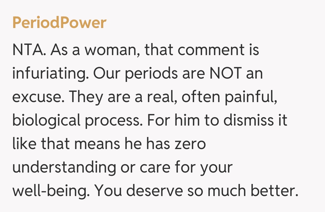Comentariu de la PeriodPower