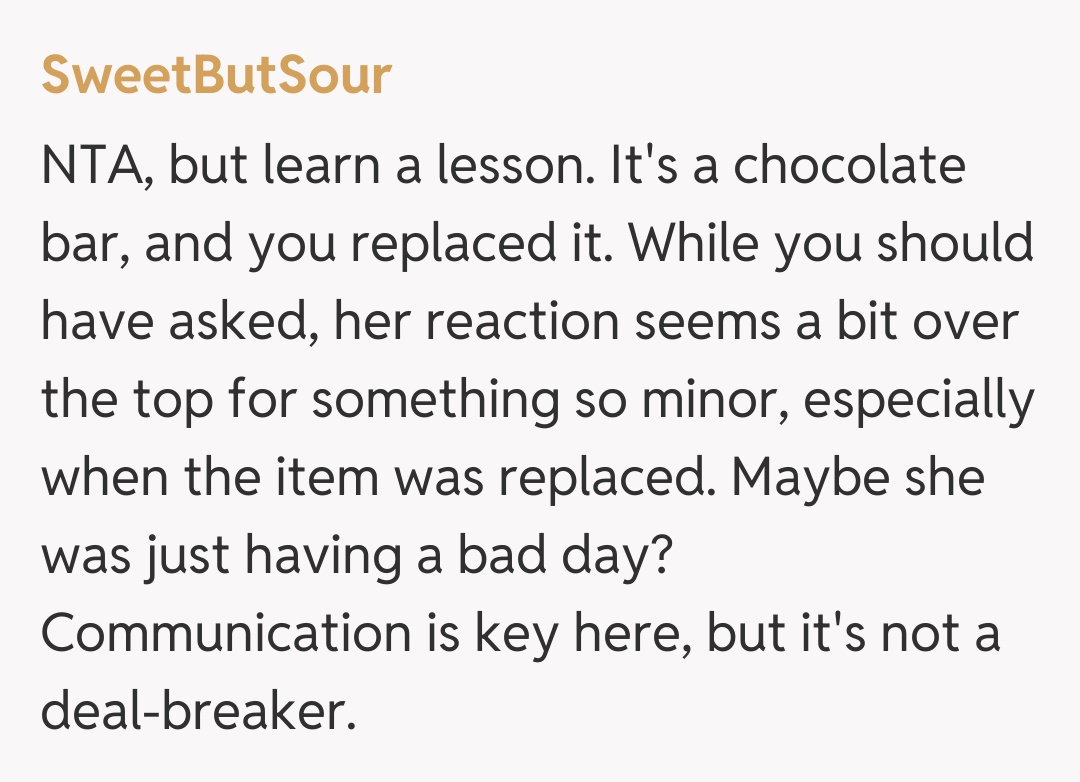 Comentariu de la SweetButSour