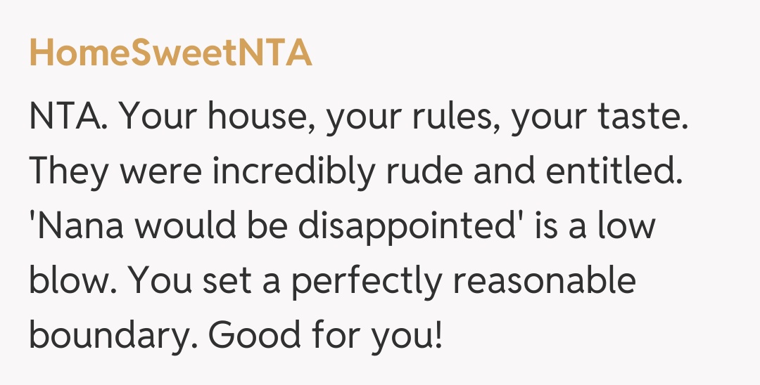 Comentariu de la HomeSweetNTA
