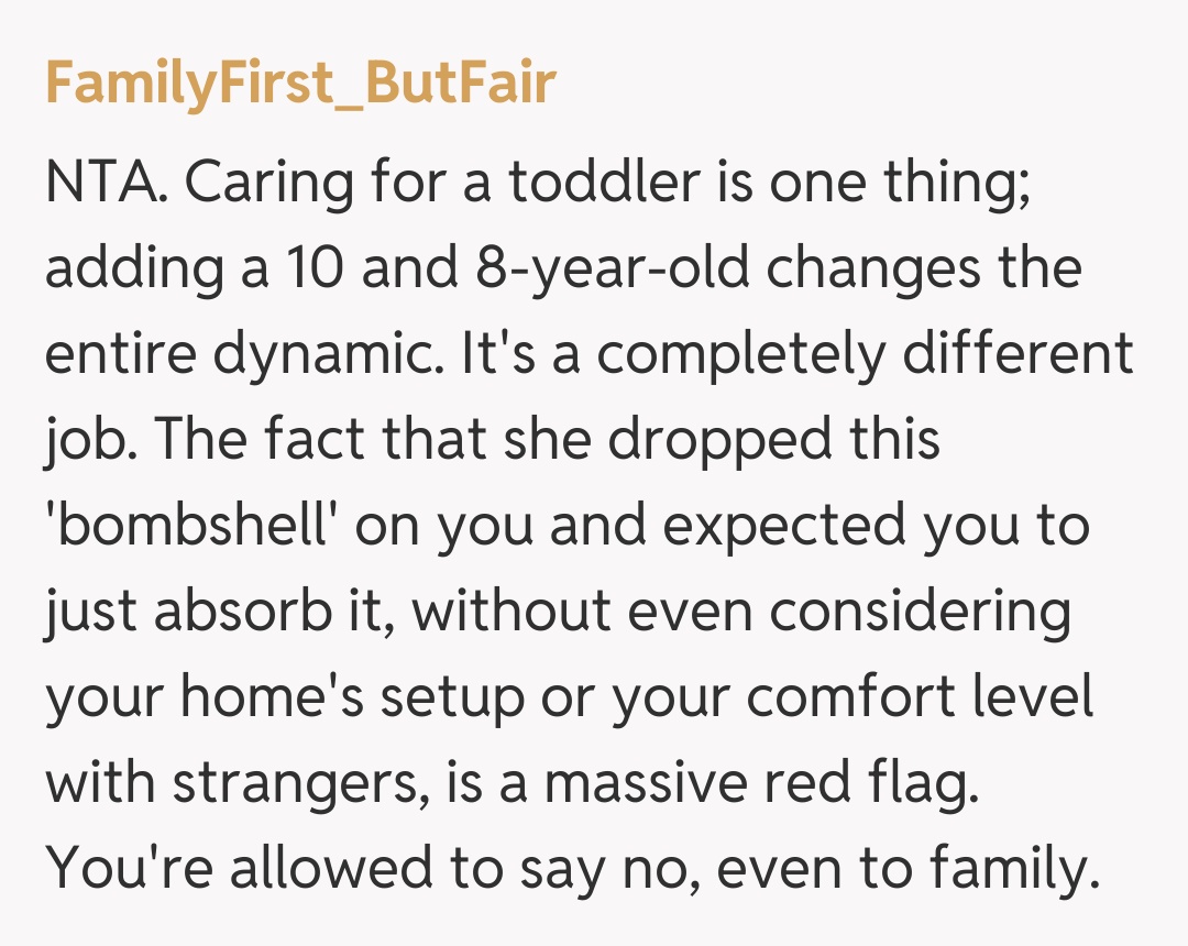 Comentariu de la FamilyFirst_ButFair
