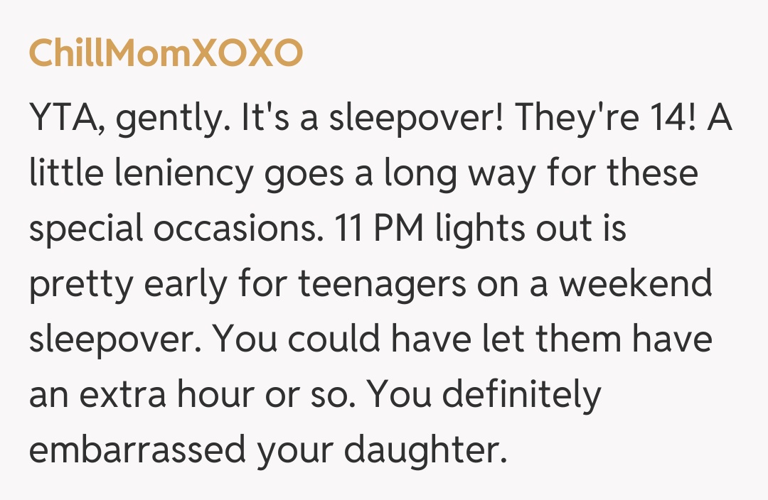 Comentariu de la ChillMomXOXO