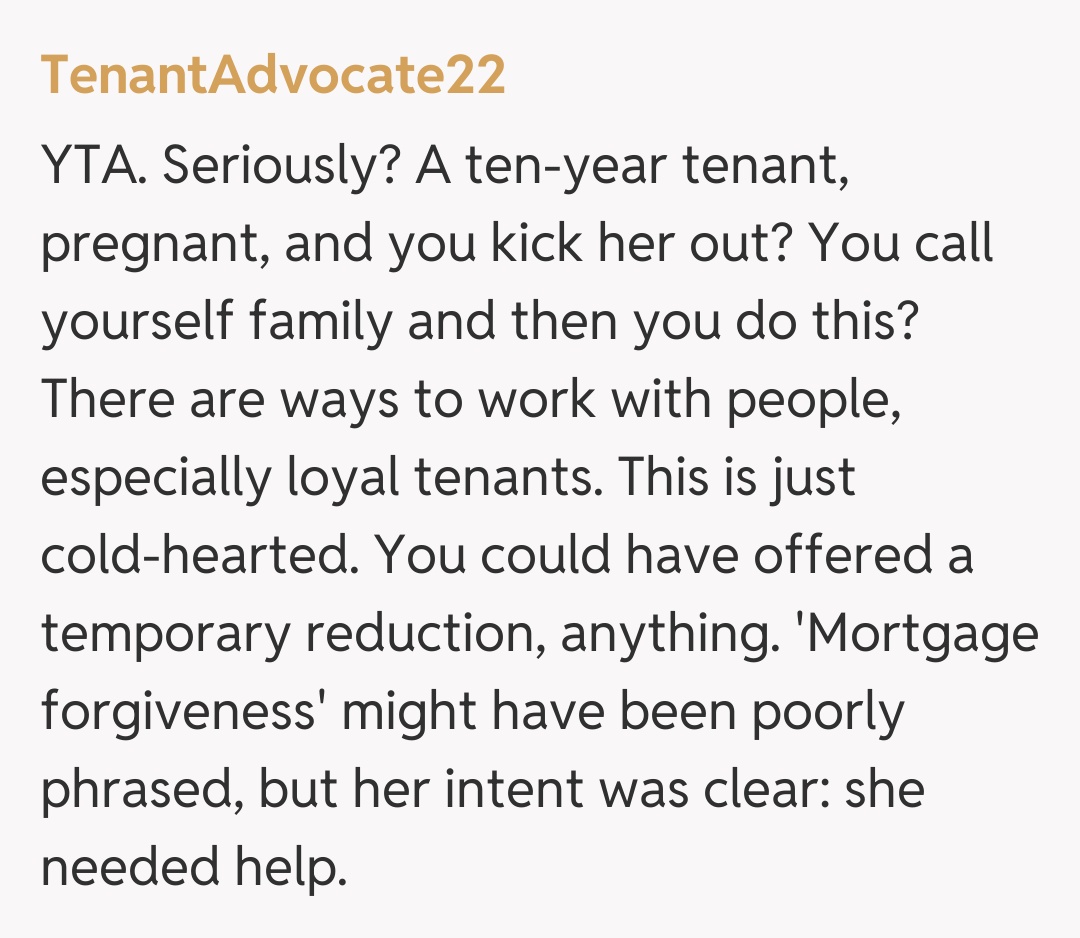 Comentariu de la TenantAdvocate22