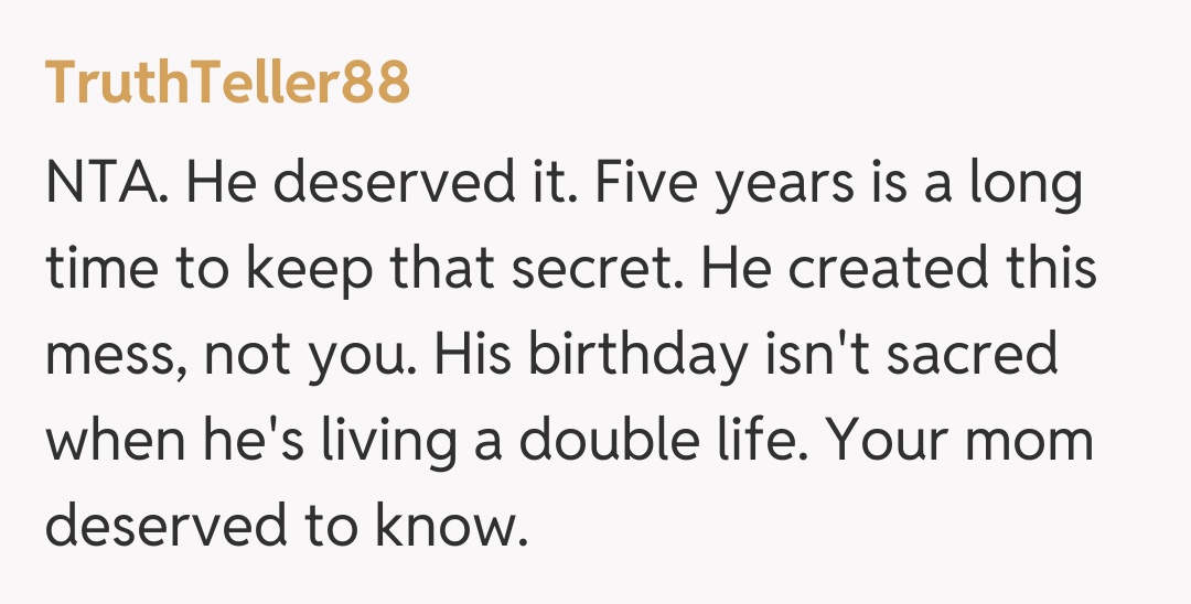 Comentariu de la TruthTeller88