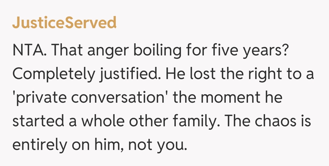 Comentariu de la JusticeServed