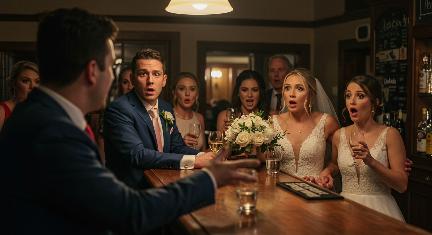 AITA for EXPOSING my friend's *real* reason for a cash bar at her wedding?
