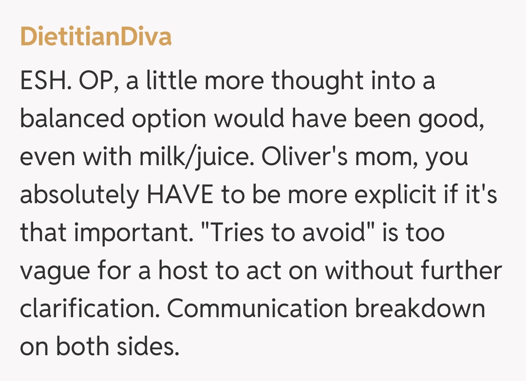 Comentariu de la DietitianDiva