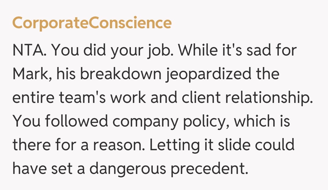 Comentariu de la CorporateConscience