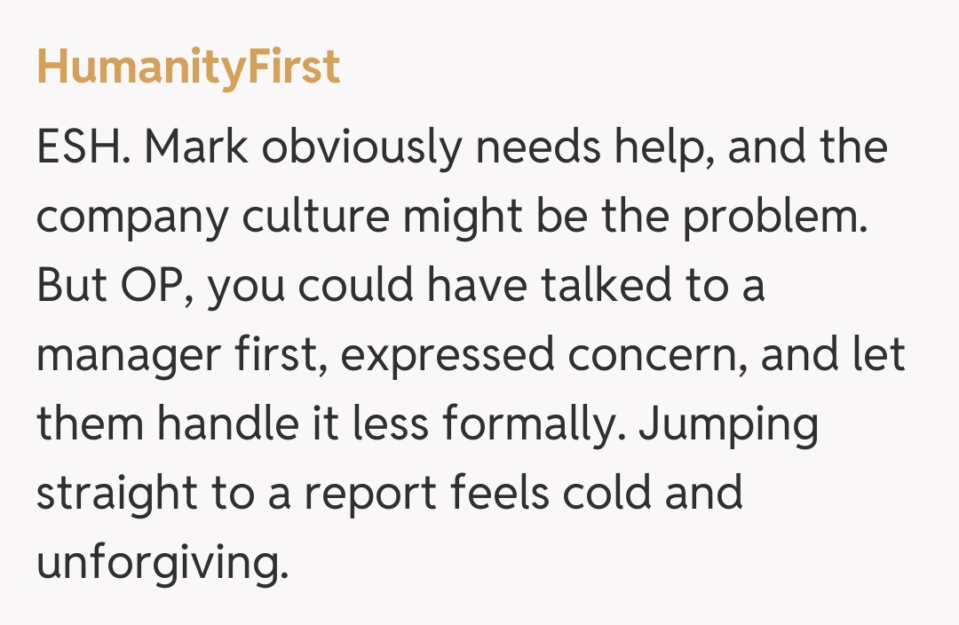 Comentariu de la HumanityFirst