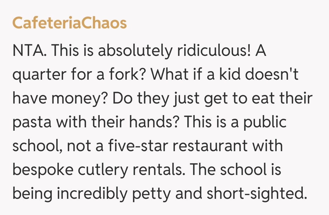 Comentariu de la CafeteriaChaos