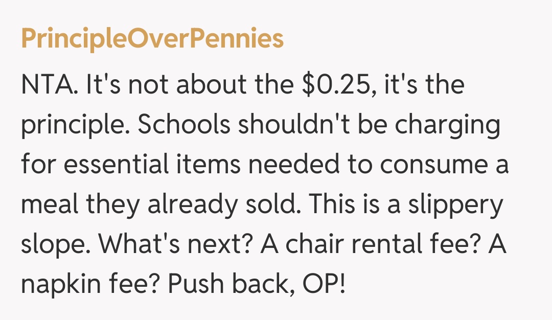 Comentariu de la PrincipleOverPennies