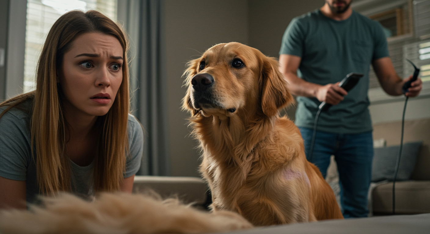 AITA for getting mad when my boyfriend shaved my golden retriever without asking me first?