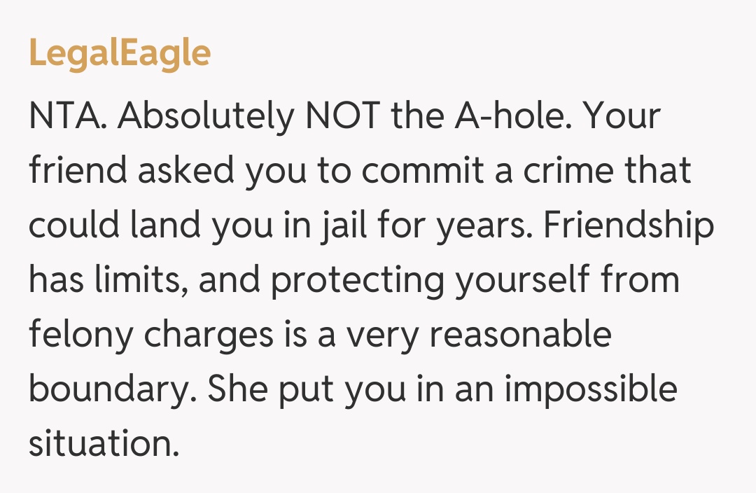 Comentariu de la LegalEagle