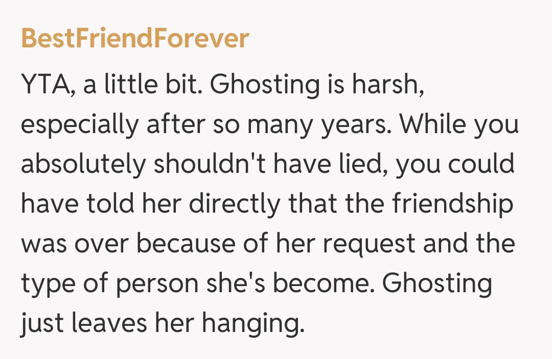 Comentariu de la BestFriendForever