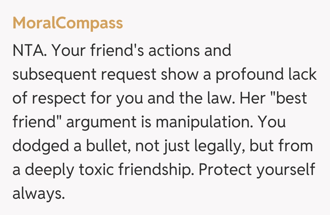 Comentariu de la MoralCompass