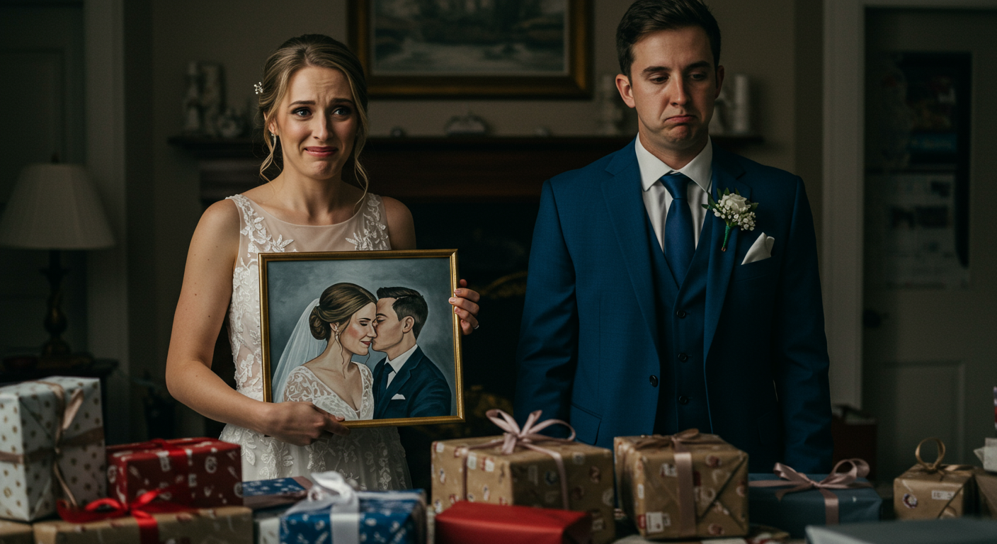 AITA for Gifting a Custom Art Piece Instead of a Blender from the Wedding Registry?