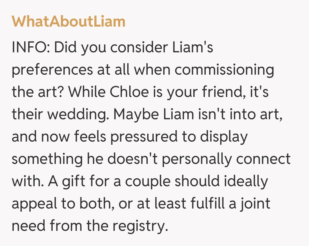 Comentariu de la WhatAboutLiam