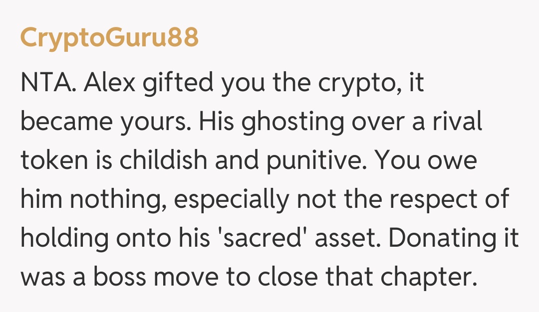 Comentariu de la CryptoGuru88