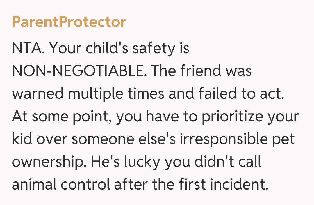Comentariu de la ParentProtector