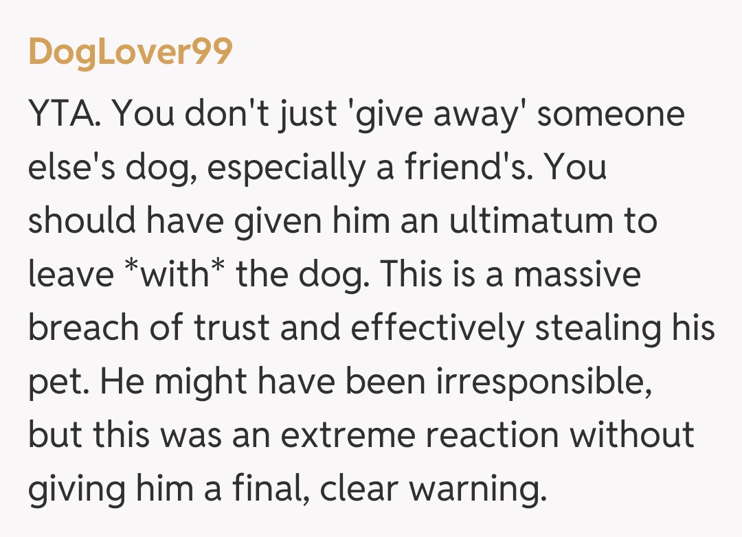 Comentariu de la DogLover99