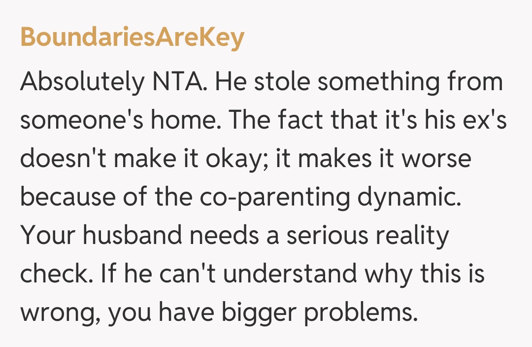 Comentariu de la BoundariesAreKey