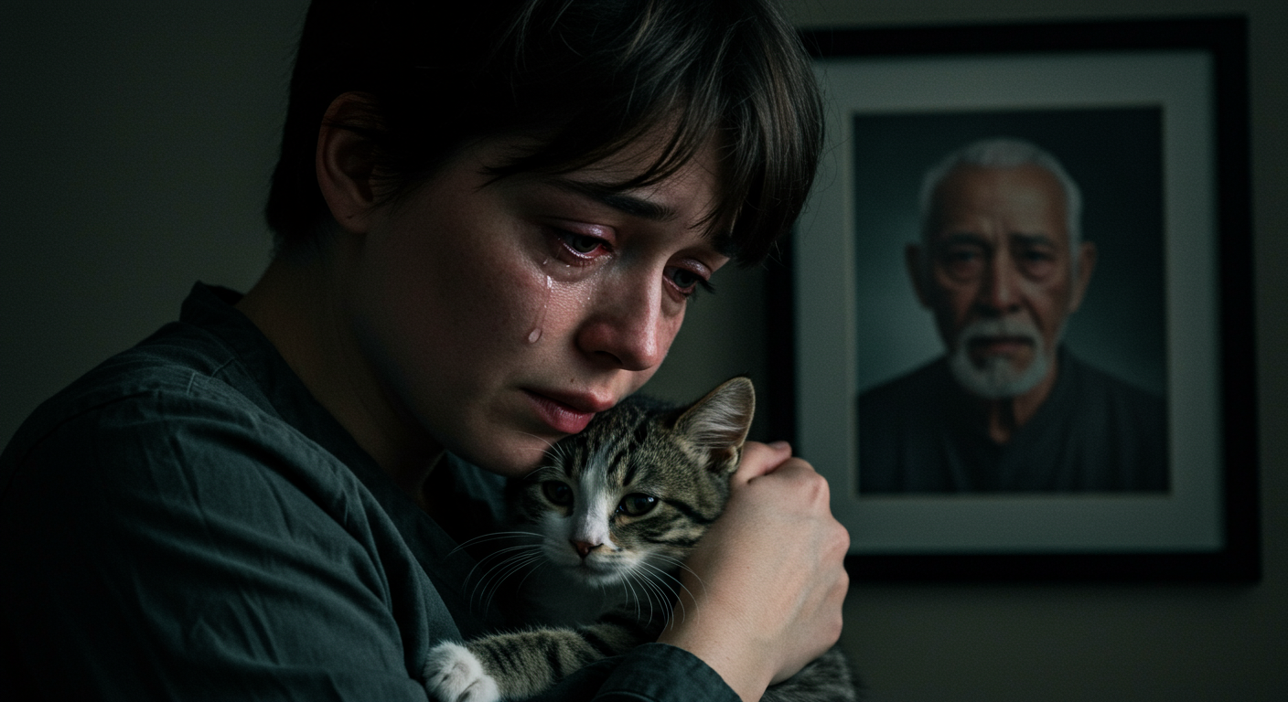AITA for grieving my cat more than my grandfather?