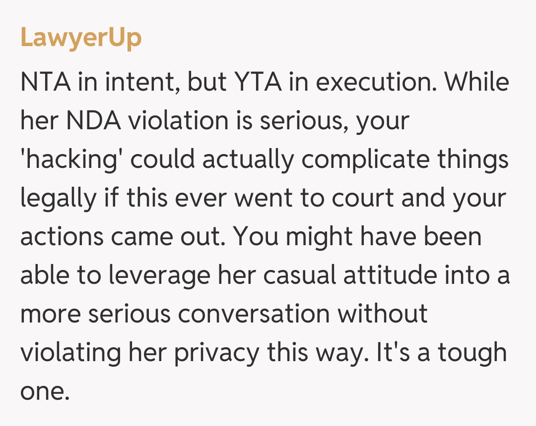 Comentariu de la LawyerUp