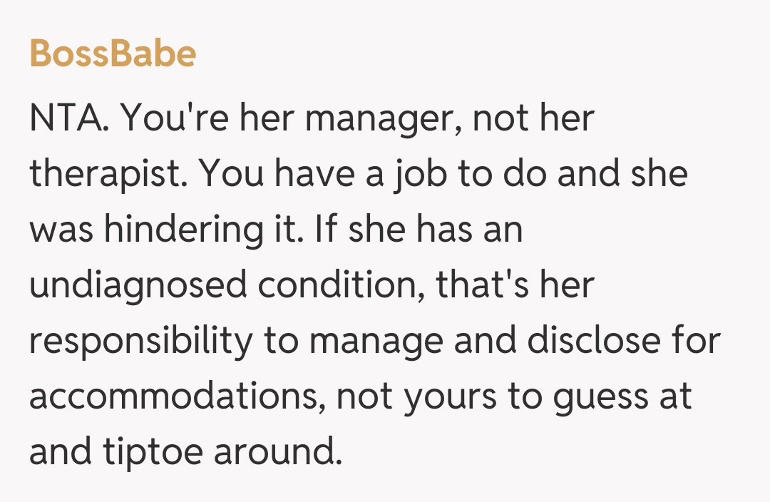 Comentariu de la BossBabe