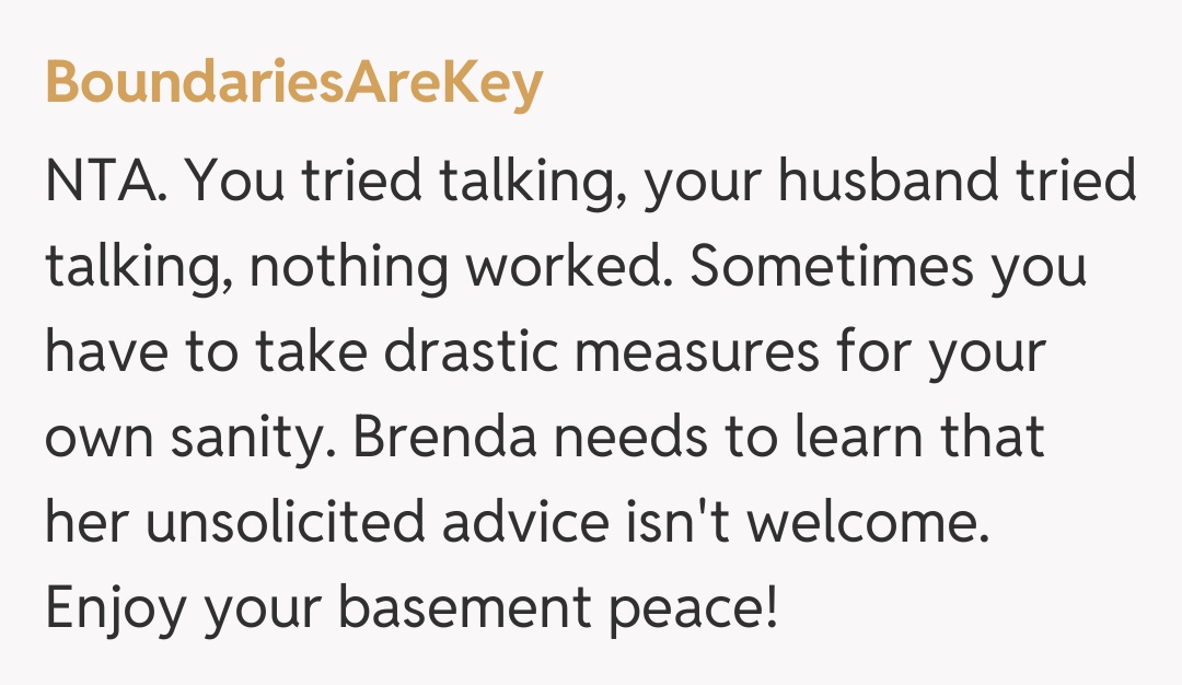 Comentariu de la BoundariesAreKey