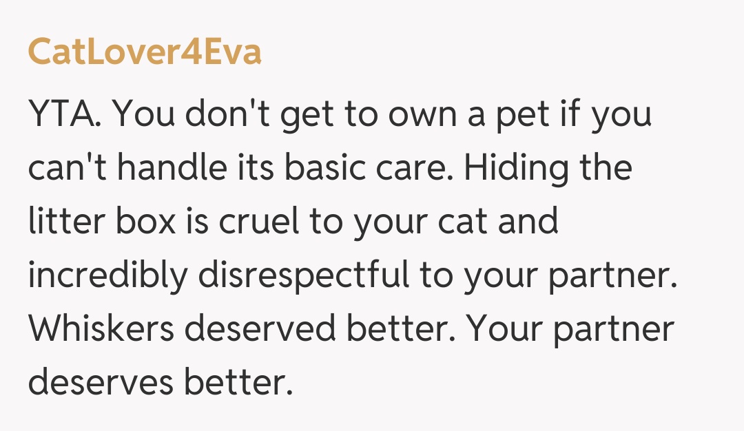 Comentariu de la CatLover4Eva