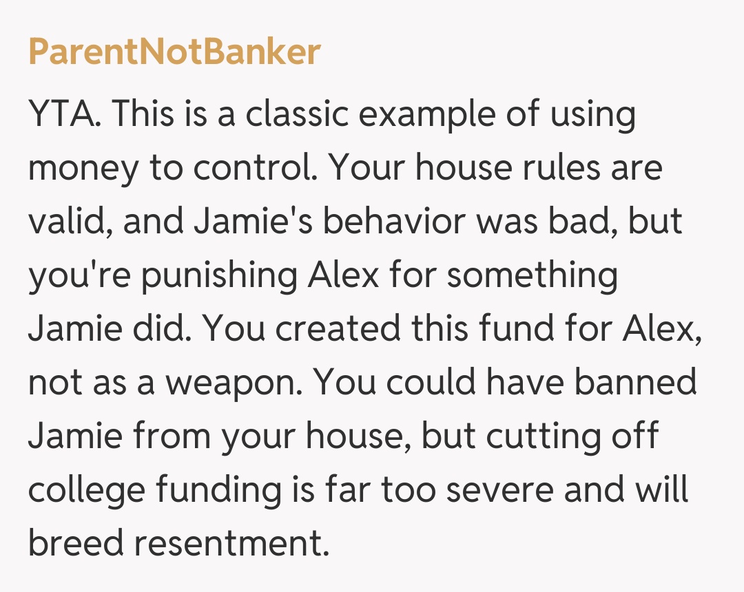 Comentariu de la ParentNotBanker