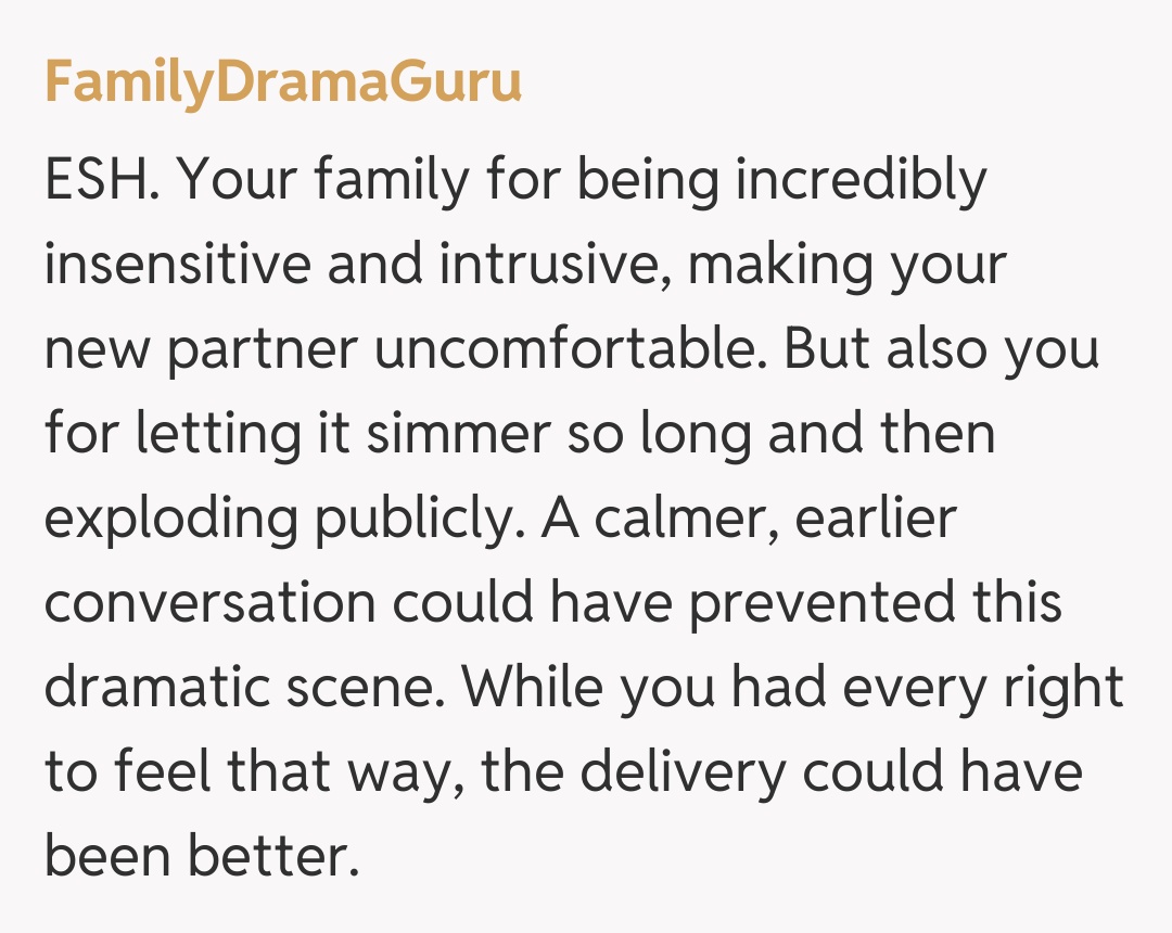 Comentariu de la FamilyDramaGuru