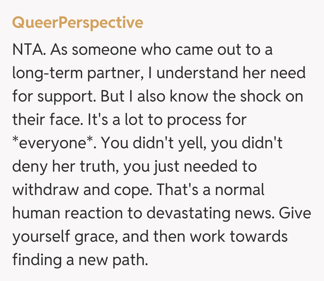 Comentariu de la QueerPerspective