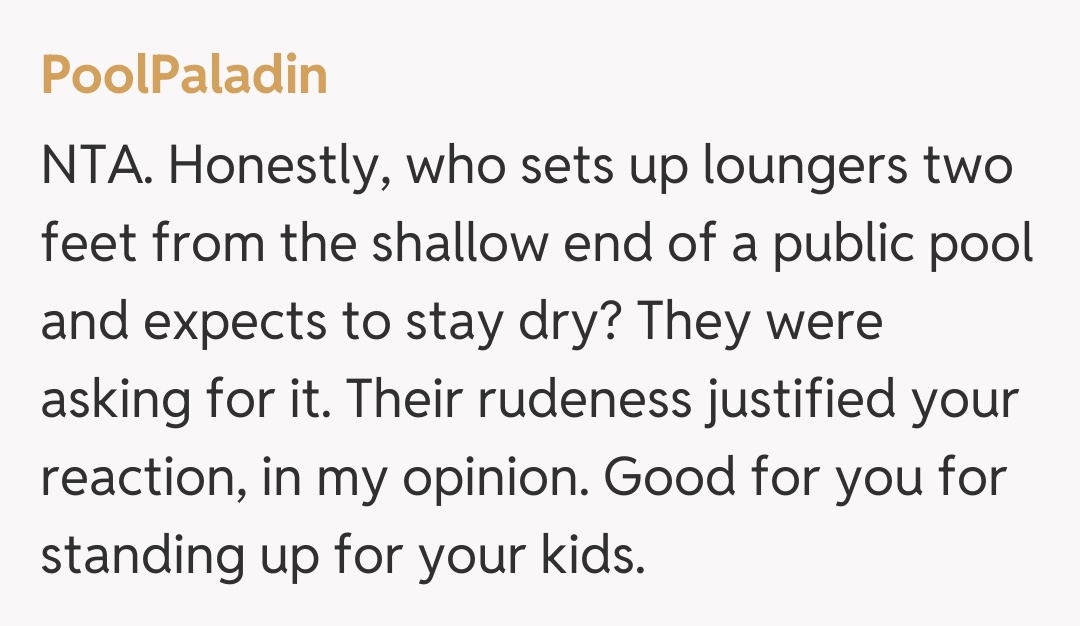 Comentariu de la PoolPaladin