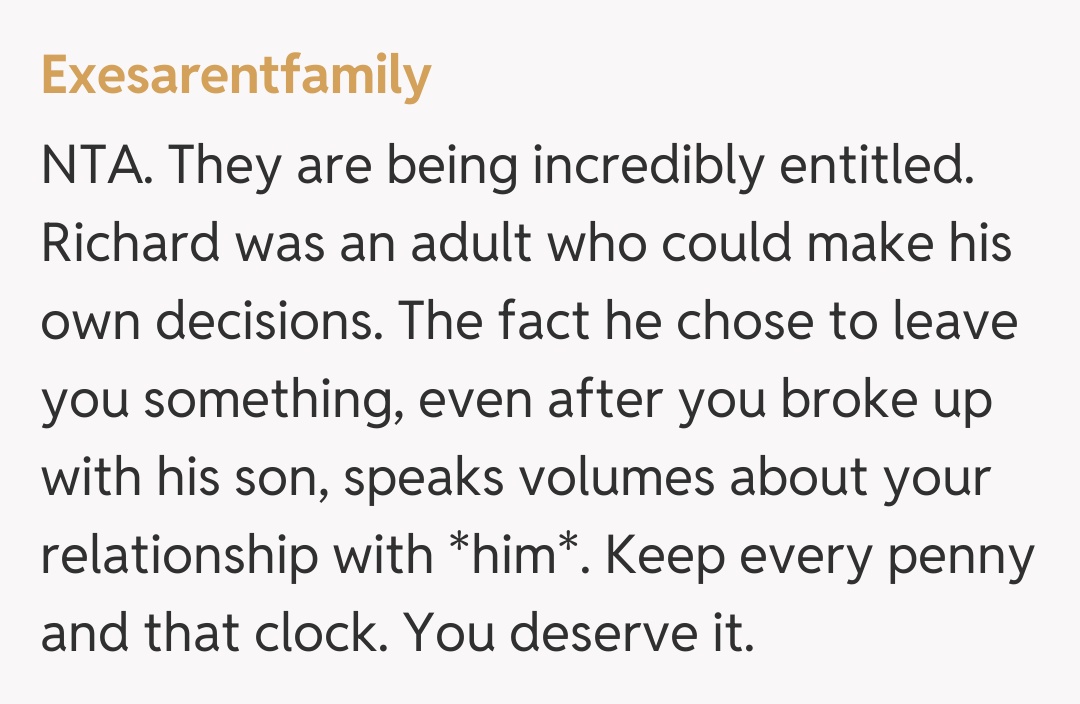 Comentariu de la Exesarentfamily