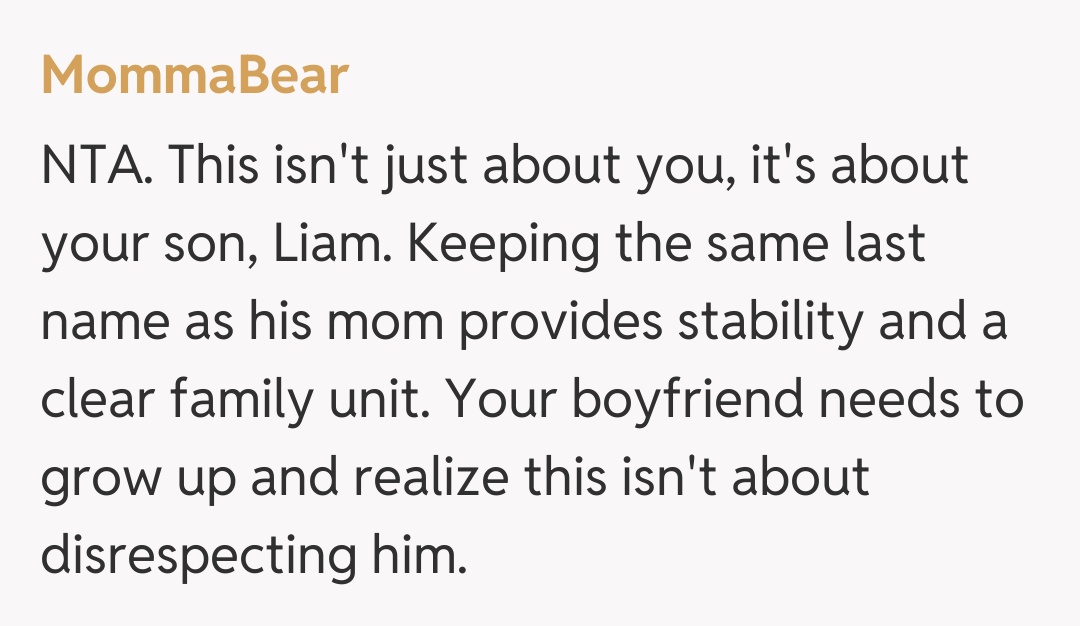 Comentariu de la MommaBear